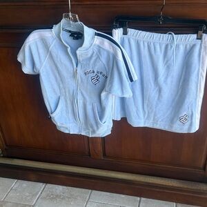 Rocawear Sky Blue Terry Cloth Outfit